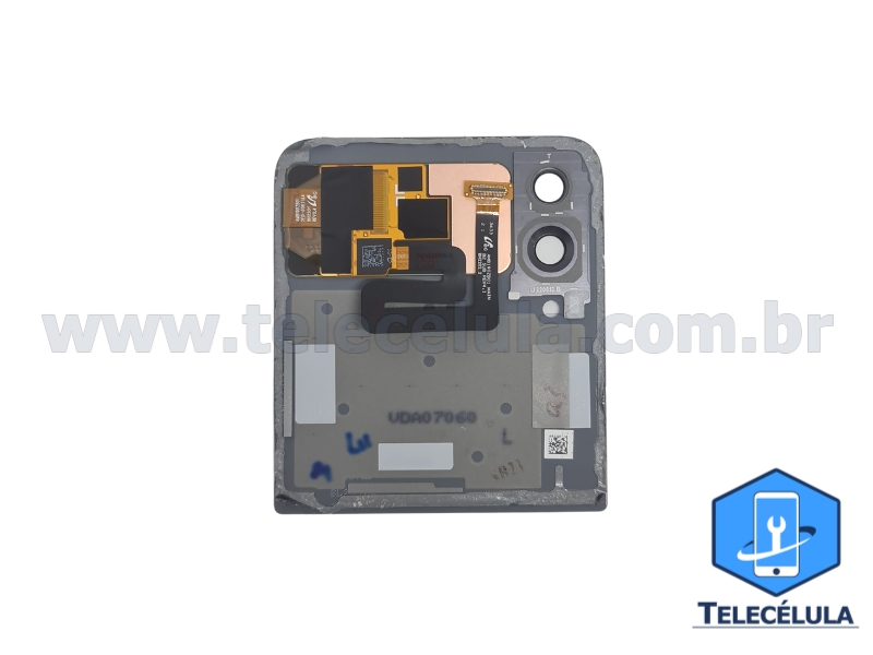 Sem Imagem - TAMPA TRASEIRA + DISPLAY LCD SAMSUNG Z FLIP 4 - SMF721 ORIGINAL!